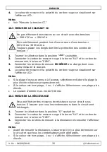 Preview for 35 page of Velleman DVM856 User Manual