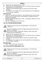 Preview for 58 page of Velleman DVM856 User Manual