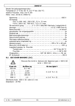 Предварительный просмотр 61 страницы Velleman DVM857 User Manual