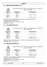 Предварительный просмотр 62 страницы Velleman DVM857 User Manual