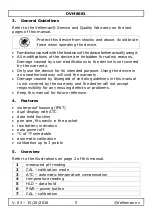 Preview for 5 page of Velleman DVM8681 User Manual