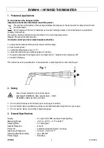 Preview for 3 page of Velleman DVM8810 User Manual