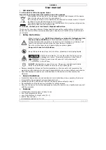 Preview for 3 page of Velleman DVM8838 User Manual