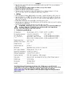 Preview for 7 page of Velleman DVM8838 User Manual