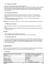 Preview for 6 page of Velleman DVM890 User Manual