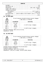 Preview for 9 page of Velleman DVM895 User Manual