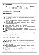 Preview for 12 page of Velleman DVM895 User Manual