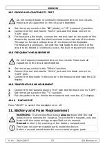 Preview for 15 page of Velleman DVM895 User Manual