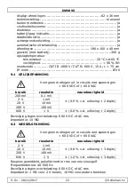 Preview for 23 page of Velleman DVM895 User Manual