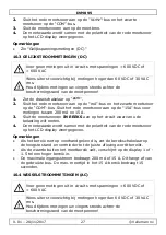 Preview for 27 page of Velleman DVM895 User Manual