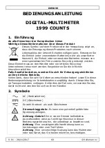 Preview for 60 page of Velleman DVM895 User Manual