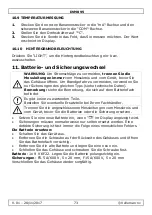 Preview for 73 page of Velleman DVM895 User Manual