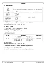 Preview for 12 page of Velleman DVM902 User Manual