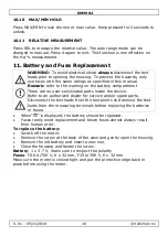 Preview for 16 page of Velleman DVM902 User Manual