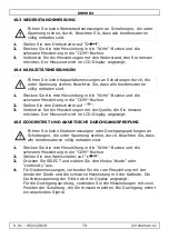 Preview for 74 page of Velleman DVM902 User Manual