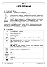 Preview for 3 page of Velleman DVM903 User Manual