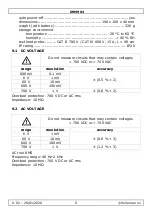 Preview for 9 page of Velleman DVM903 User Manual