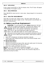 Preview for 16 page of Velleman DVM903 User Manual