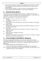 Preview for 6 page of Velleman DVM94 User Manual