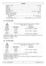 Preview for 9 page of Velleman DVM94 User Manual