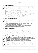 Preview for 13 page of Velleman DVM94 User Manual