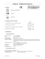 Preview for 1 page of Velleman DVM97CM Manual