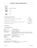 Preview for 6 page of Velleman DVM97CM Manual