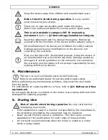 Preview for 5 page of Velleman DVM9915 User Manual