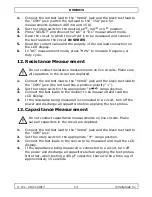 Preview for 13 page of Velleman DVM9915 User Manual