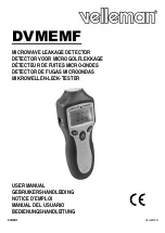 Velleman DVMEMF User Manual preview