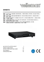 Velleman DVR16T1 Quick Installation Manual preview