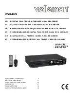 Preview for 1 page of Velleman DVR4H5 Quick Installation Manual