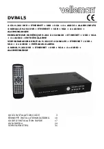 Velleman DVR4L5 Quick Installation Manual предпросмотр