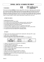 Velleman DVR4QA Manual preview