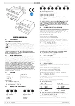 Предварительный просмотр 1 страницы Velleman E300GSM User Manual