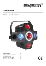 Velleman EPOWER VDPL300SD User Manual preview