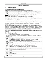 Preview for 3 page of Velleman EVM892 User Manual