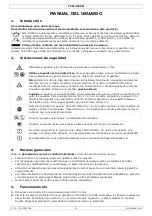 Preview for 8 page of Velleman FPS1303SM User Manual