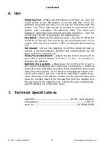 Preview for 5 page of Velleman GASIRON2 User Manual