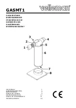 Preview for 1 page of Velleman GASMT1 User Manual