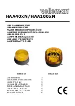 Velleman HAA40 N Series User Manual предпросмотр