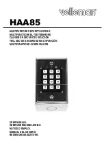 Velleman HAA85 User Manual preview