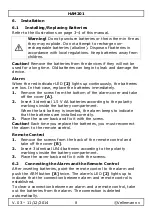Предварительный просмотр 8 страницы Velleman HAM201 User Manual