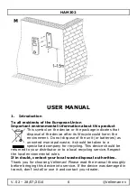Предварительный просмотр 6 страницы Velleman HAM202 User Manual