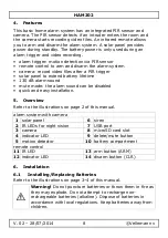 Предварительный просмотр 8 страницы Velleman HAM202 User Manual