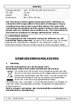 Предварительный просмотр 12 страницы Velleman HAM202 User Manual