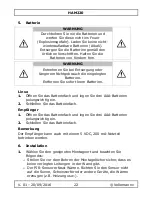 Preview for 22 page of Velleman HAM220 User Manual