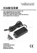 Velleman HAMGSM User Manual предпросмотр