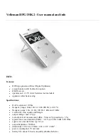 Velleman HPG1MK2 User Manual And Information Manual preview