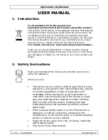 Preview for 2 page of Velleman HQ-Power HQDB10001 User Manual